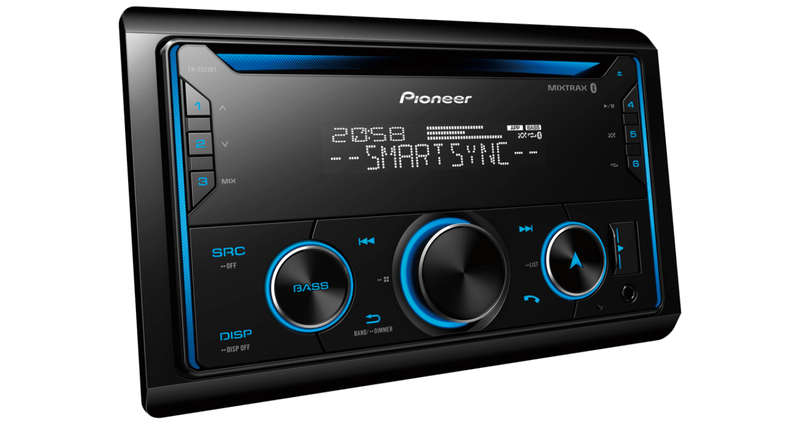 Pioneer FH-S525BT CD Bluetooth 2Din Radio