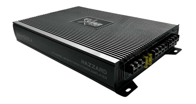 Starsound Hazard SSA-H-5200.4 5200W 4 Channel Amplifier