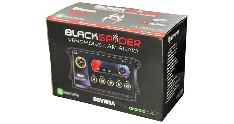 Blackspider BSVW9A Golf 5/6 Wireless Apple CarPlay Android Auto Radio