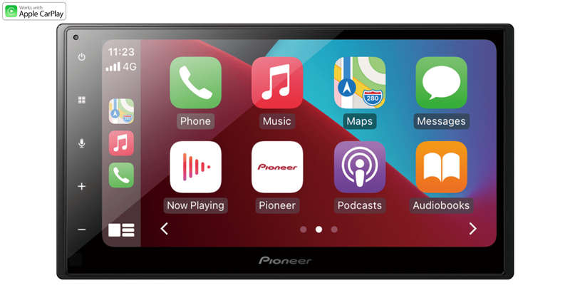 Pioneer DMH-A4450BT 6.8" Bluetooth Apple CarPlay Android Auto Radio