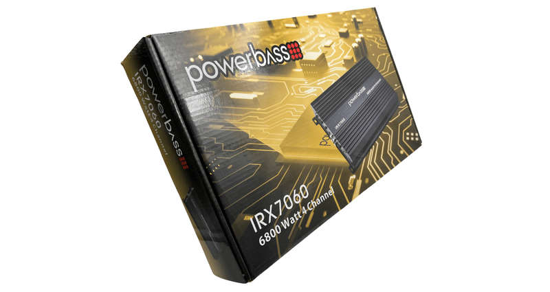 Powerbass IRX7060 6800W 4 Channel Amplifier