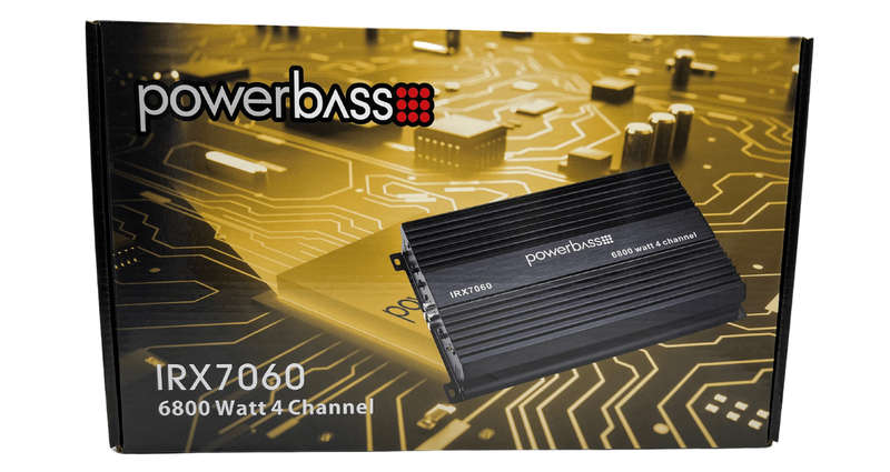 Powerbass IRX7060 6800W 4 Channel Amplifier