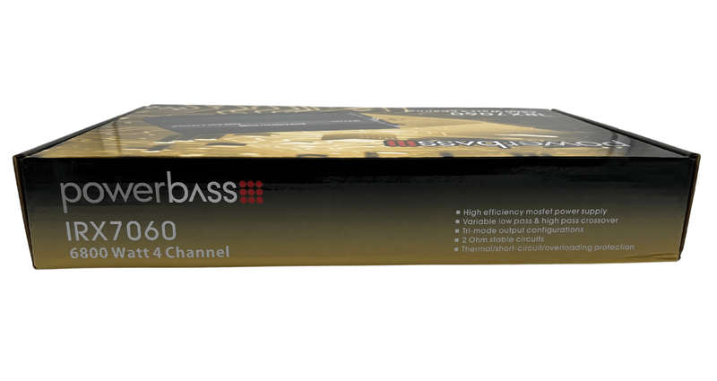 Powerbass IRX7060 6800W 4 Channel Amplifier