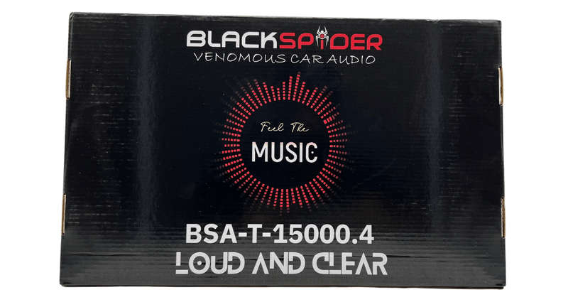 Blackspider Tarantula 15000W 4 Channel Amplifier