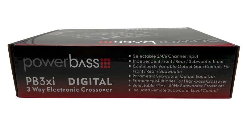 Powerbass PB3XI 3-Way Crossover