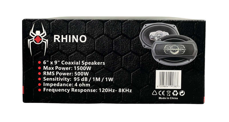 Blackspider Rhino 6x9 1500W Speakers