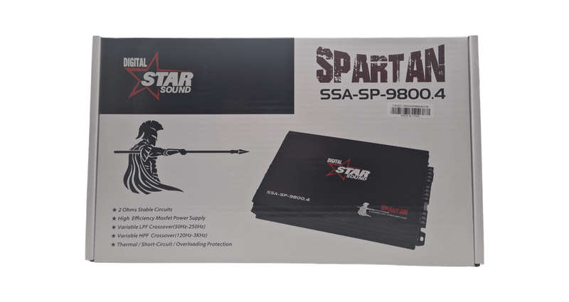 Starsound SSA-SP-9800.4 Spartan 9800W 60x4 Amplifier