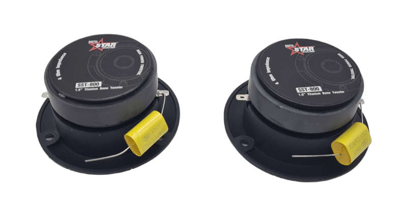Starsound SST-800 1" Titanium Bullet Tweeter