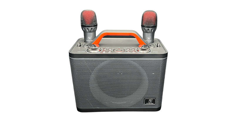 Karaoke T8 Bluetooth Speaker with 2 Mics