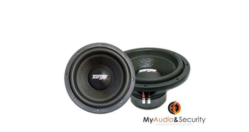 Targa TG1204DW 12" Dual 2x 350W RMS Street Subwoofer