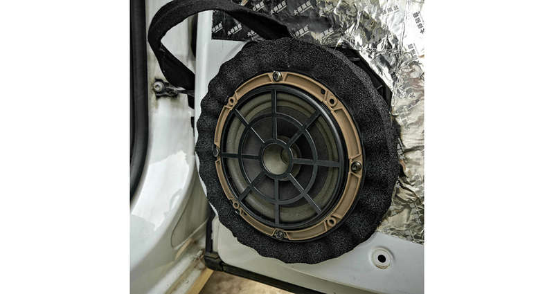 Blackspider Car Speaker Foam Strips 2PCS