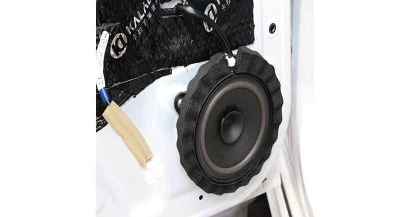 Blackspider Car Speaker Foam Strips 2PCS