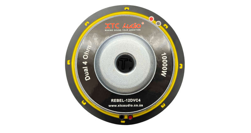XTC Rebel-12DVC4 12" 10000W Subwoofer