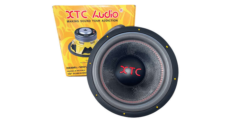 XTC Rebel-12DVC4 12" 10000W Subwoofer
