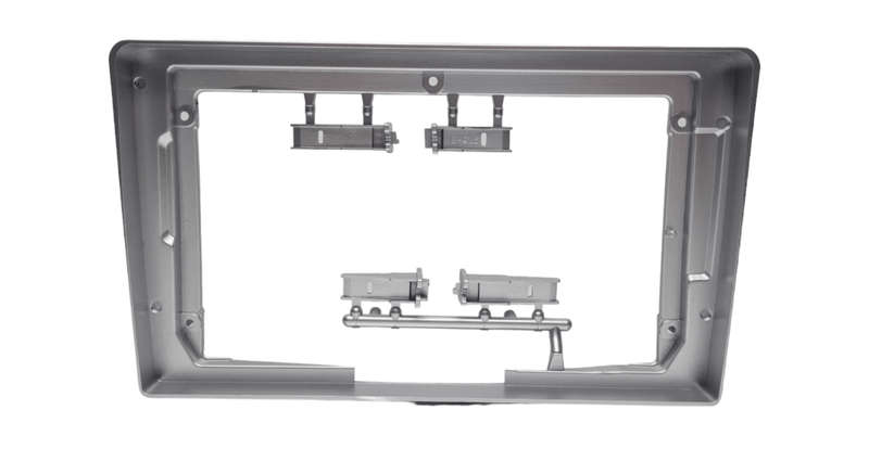 Toyota Verso 7" with 9" Trimplate 2009+ Silver with SWC Harness