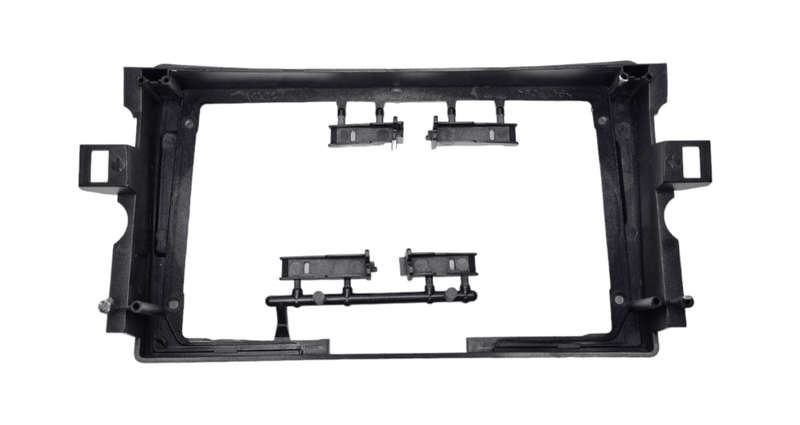 Toyota Verso 7" with 9" Trimplate 2009+ Silver with SWC Harness