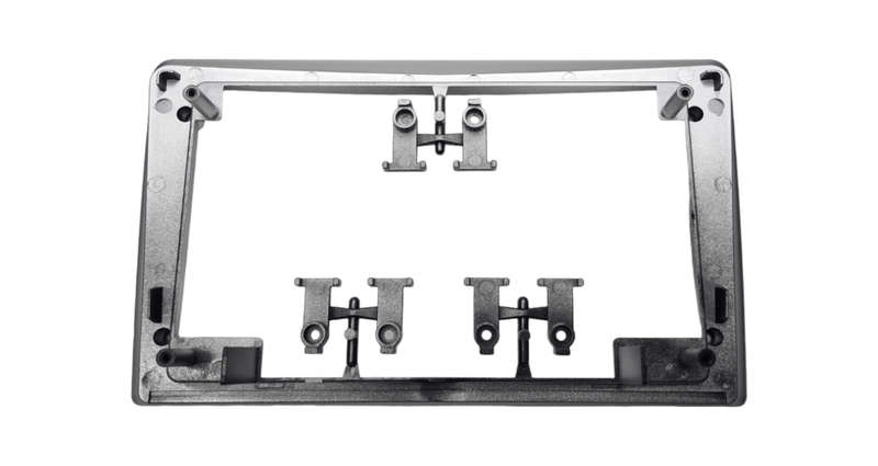 Opel Astra Corsa 9" Silver Trimplate with SWC Canbus and Harness