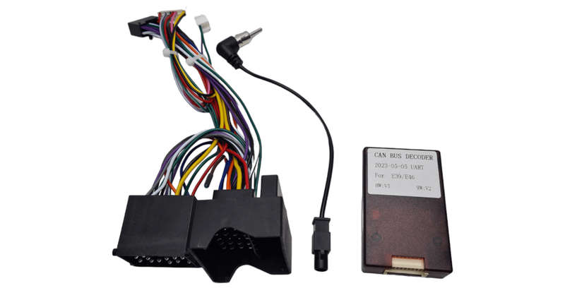 BMW E39 9" Trimplate with SWC Canbus and Harness