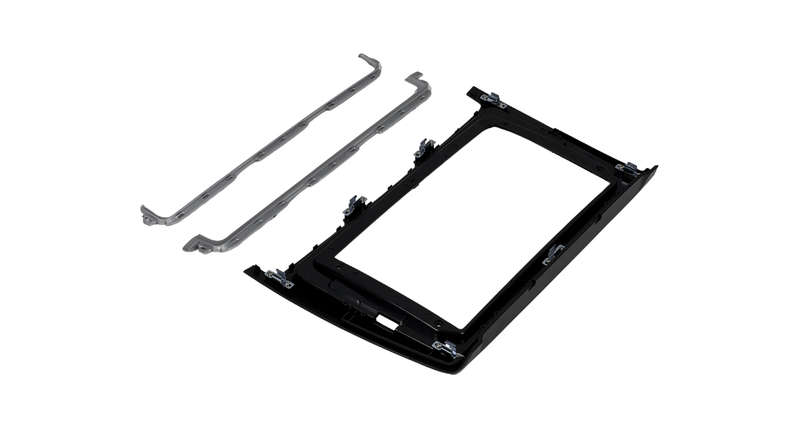 VW New Polo 9" Trimplate with SWC Canbus and Harness