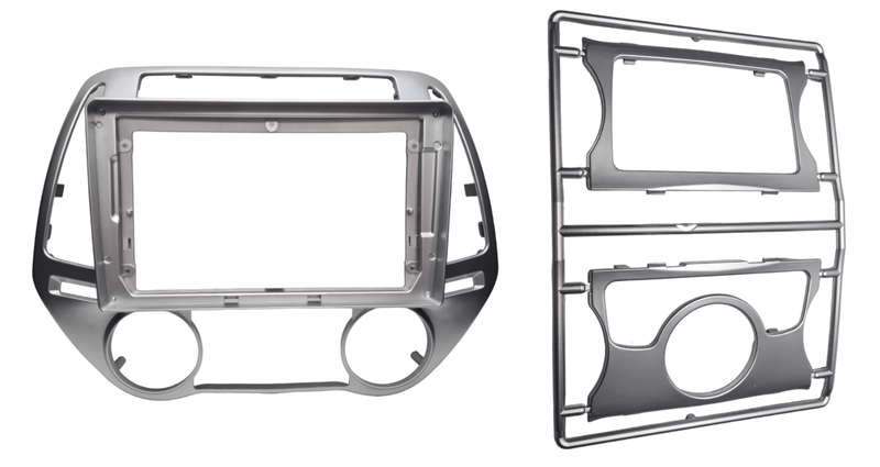Hyundai I-20 Manual A/C 9" Trimplate 2012 with SWC Harness