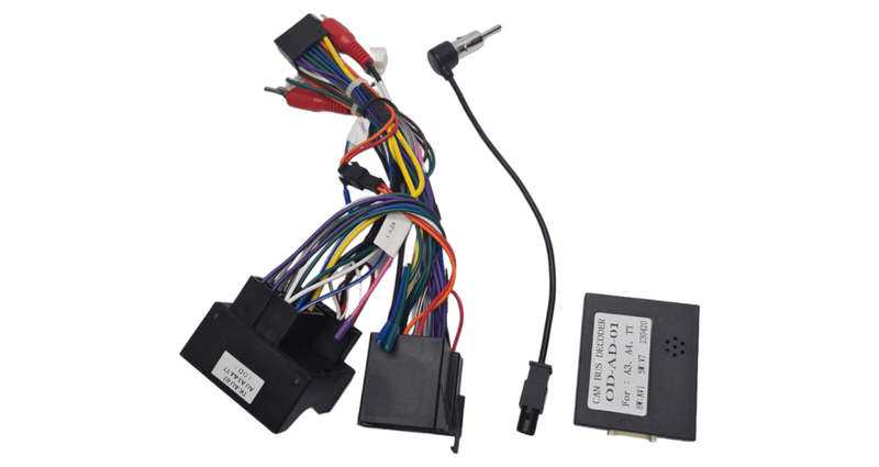 AUDI A3 2002+ 9INCH TRIMPLATE WITH SWC CANBUS & HARNESS