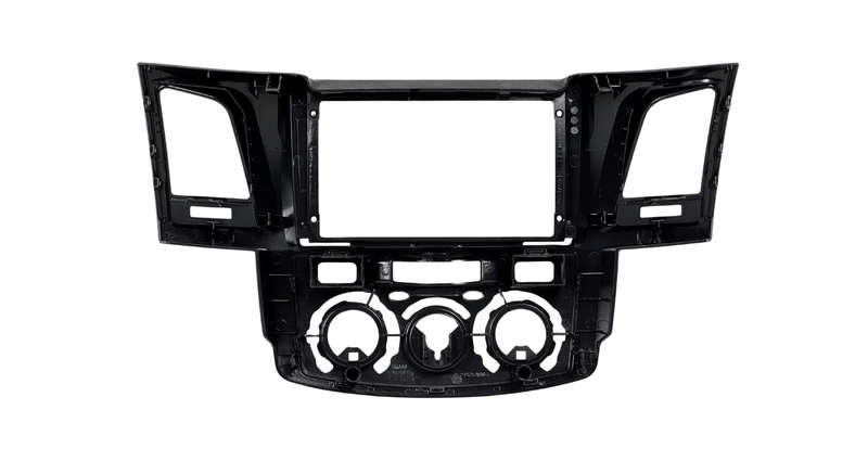 Toyota Fortuner Hilux Auto and Manual AC 9" Trimplate 2005+ with SWC Harness