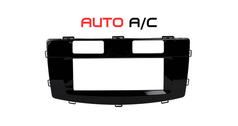 Toyota Fortuner Hilux Auto and Manual AC 9" Trimplate 2005+ with SWC Harness