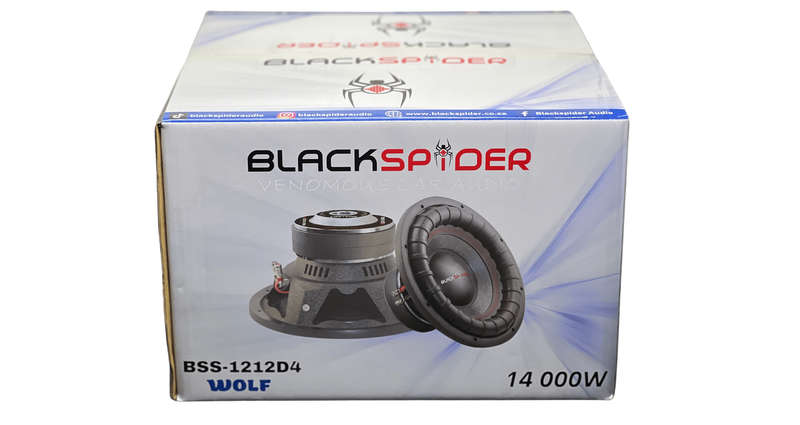 Blackspider Wolf 12" 14000W DVC Subwoofer