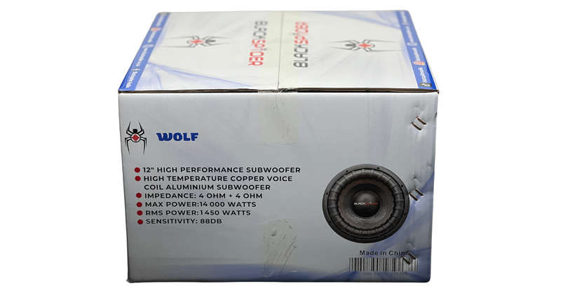 Blackspider Wolf 12" 14000W DVC Subwoofer