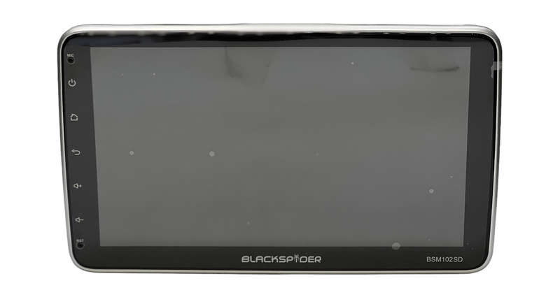 Blackspider BSM102SD 10.1" Wireless Apple CarPlay and Android Auto 1Din Rotate Radio