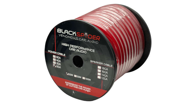 Blackspider BSPC0G 0 Gauge 20M Power Cable Roll