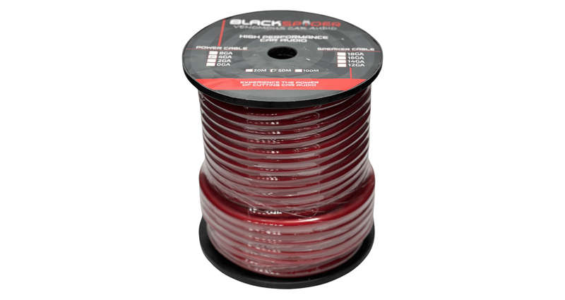 Blackspider BSPC4G 4 Gauge 50M Power Cable Roll