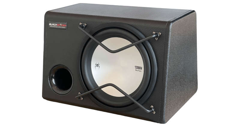 Blackspider BSW-B12A 12" 12000W Active Subwoofer in a Ported Box