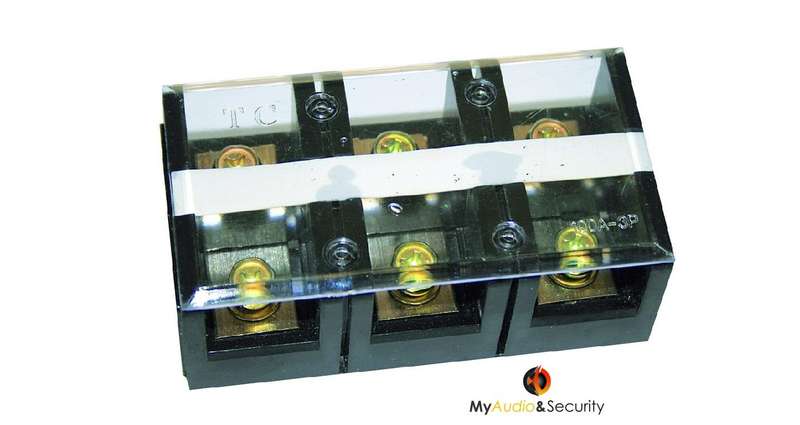 Audiobank Distribution Block 3Way
