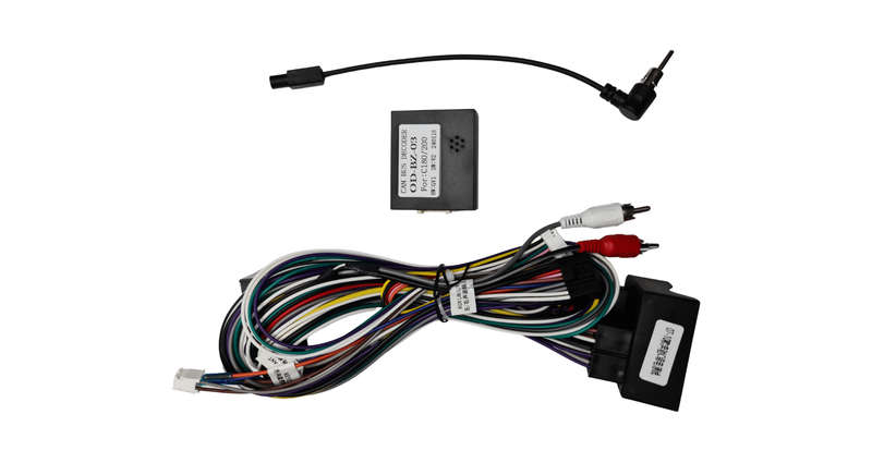 Mercedes Benz C-Class W204 9" Trimplate with SWC Canbus and Harness