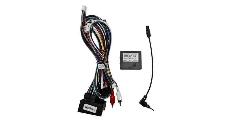 Mercedes Benz C-Class W204 9" Trimplate with SWC Canbus and Harness