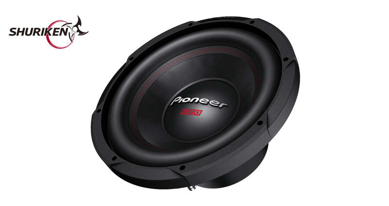 Pioneer TS-W3010PRO Shuriken 12" 1500W Pro Series Subwoofer