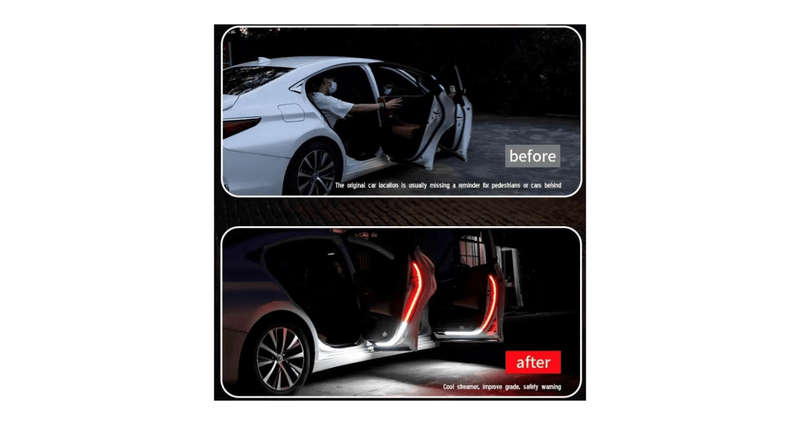 Car Door Warning Light Set