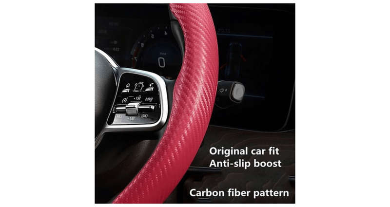 Steering Cover Pink Grip Set