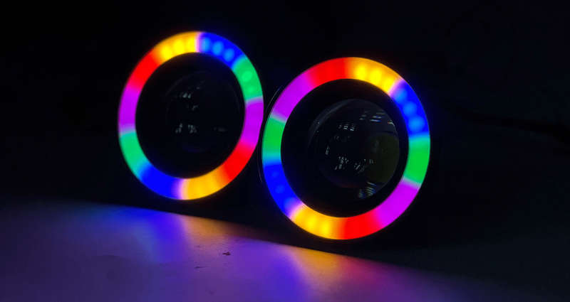 Universal RGB Fog and Angel Light 76cm 