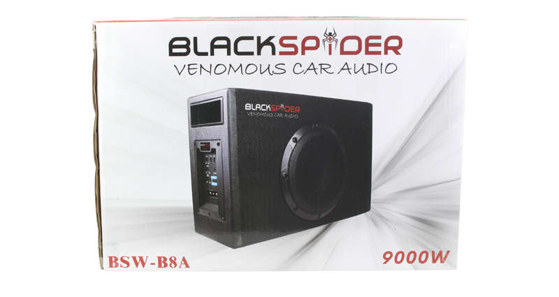 Blackspider BSW-B8A 9000W Class D Ported Active Enclosure Subwoofer