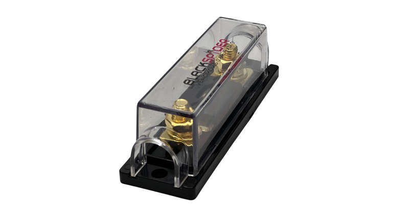 Blackspider 200Amp ANL Black Fuse Holder