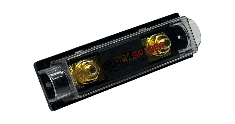 Blackspider 200Amp ANL Black Fuse Holder