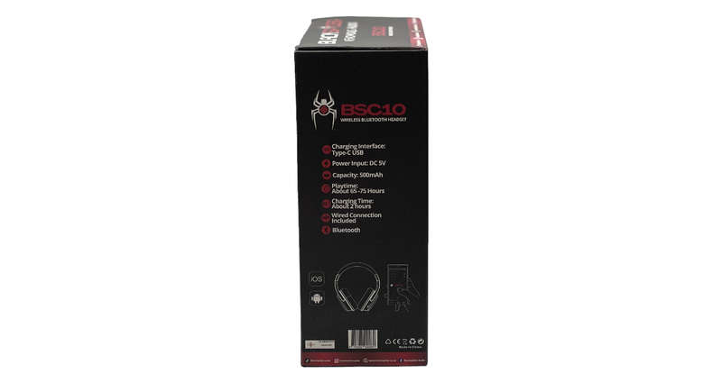 Blackspider BSC10 Bluetooth Headphones