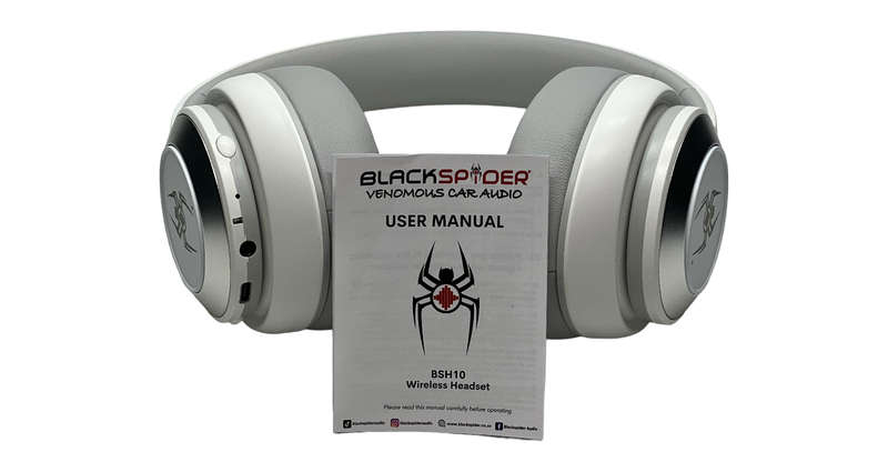 Blackspider BSH10 Bluetooth Headphones with RGB Lighting