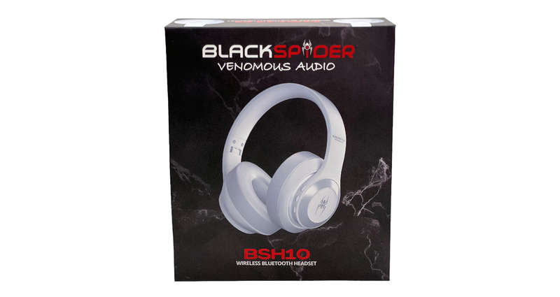 Blackspider BSH10 Bluetooth Headphones with RGB Lighting