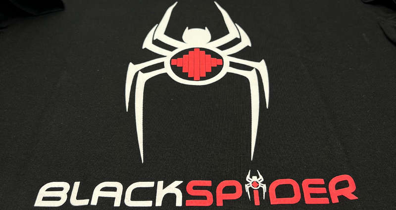 Blackspider Short Sleeve Shirt Black