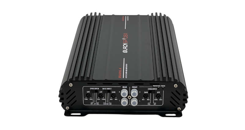 BlackSpider BSAR16.4 Rogue Series 16000W 4 Channel Amplifier