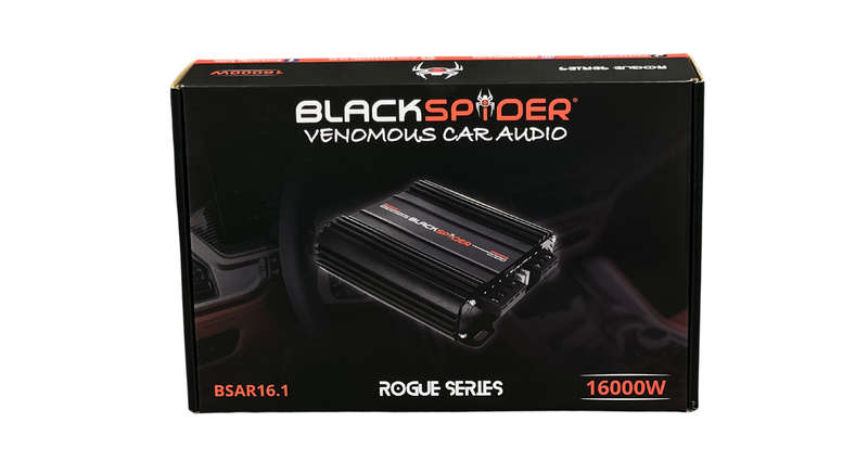 BlackSpider BSAR16.1 Rogue Series 16000W Monoblock Amplifier