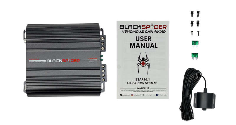 BlackSpider BSAR16.1 Rogue Series 16000W Monoblock Amplifier